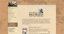 Desktop Screenshot of maxreisch.at